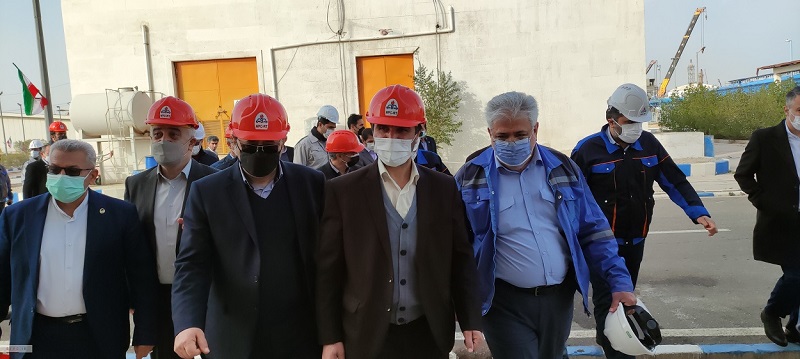 The CEO of National Petrochemical Company (NPC) Visited Saman Petrochemical Research Pilot