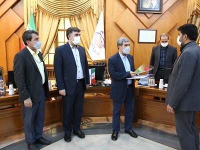مراسم تجلیل از همکاران آزاده شرکت پتروشیمی نمونه سامان